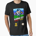 Kansas City 8 Bit Videogame Cart T-Shirt - Fun Novelty Design Unisex - T-Shirt, Sweatshirt, Hoodie