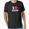 I Love Reds T-Shirt - Aesthetic Graphic Men Women - T-Shirt, Sweatshirt, Hoodie