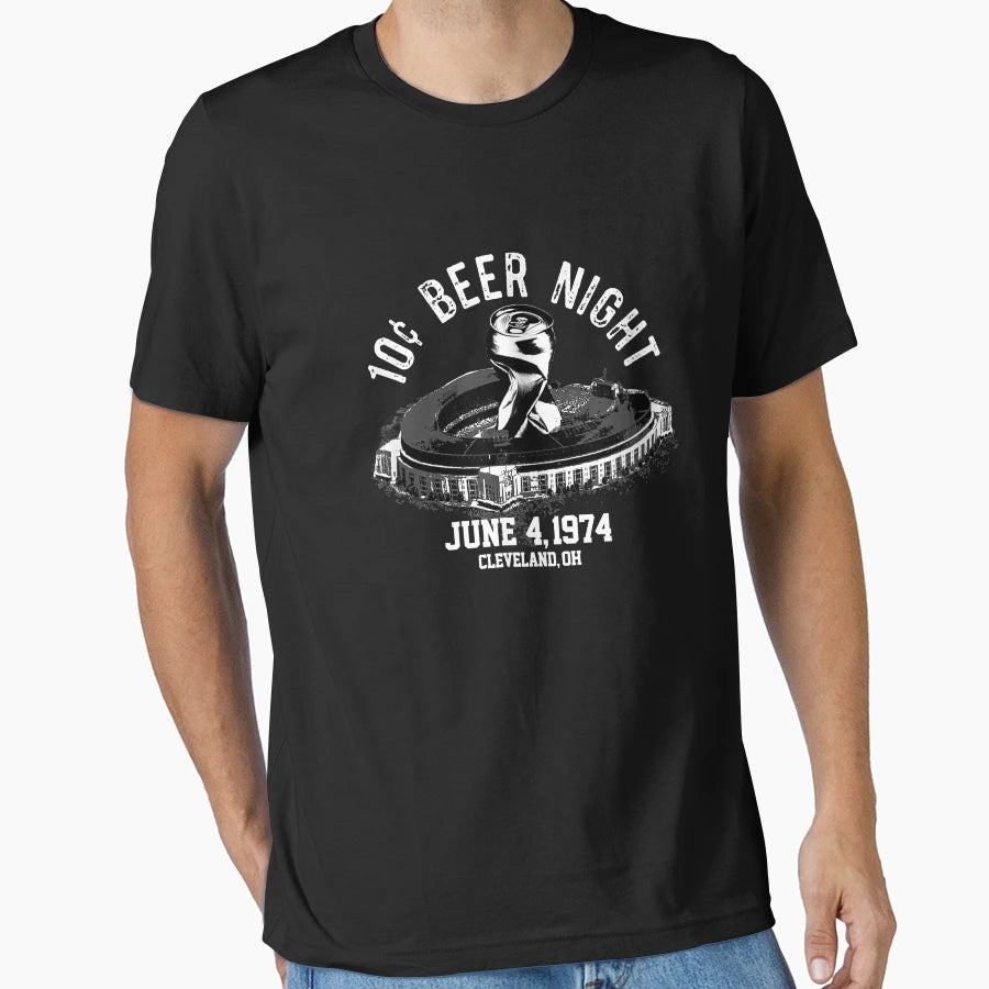 Ten Funny Cent Beer Night Cleveland Cle T-Shirt - Unique Graphic Unisex - T-Shirt, Sweatshirt, Hoodie