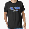 Houston Texas Blue T-Shirt - Casual Everyday Wear Unisex - T-Shirt, Sweatshirt, Hoodie