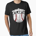 Atlanta Ball Lovers Skyline Atlanta Sports T-Shirt - Trendy Graphic Unisex - T-Shirt, Sweatshirt, Hoodie