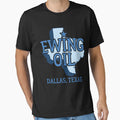 Vintages Dallases Texases Ewings T-Shirt - Fun Novelty Design for Adults - T-Shirt, Sweatshirt, Hoodie