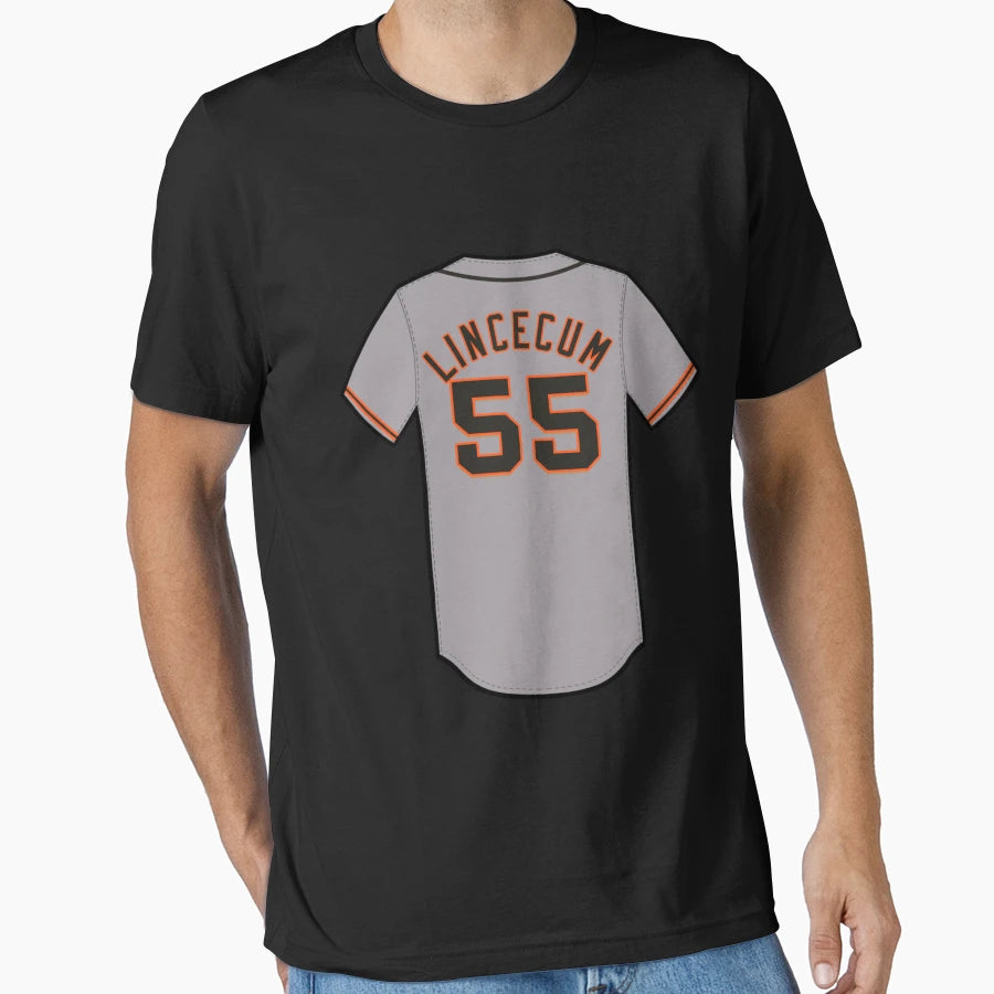 Tim Lincecum Jersey T-Shirt - Trendy Graphic for Adults - T-Shirt, Sweatshirt, Hoodie