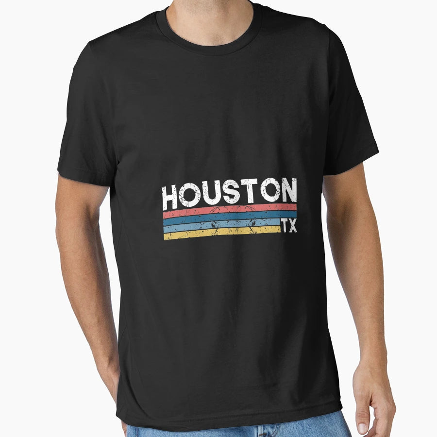 Houston Tx Skyline Texas Pride T-Shirt - Trendy Graphic Men Women - T-Shirt, Sweatshirt, Hoodie