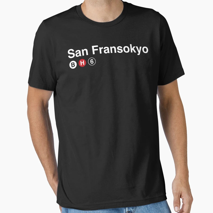 San Fransokyo T-Shirt - Casual Everyday Wear Men Women - T-Shirt, Sweatshirt, Hoodie