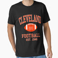 Cleveland Football Est 1946 T-Shirt - Custom Art Print for Adults - T-Shirt, Sweatshirt, Hoodie