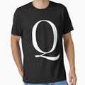 Alphabet Q T-Shirt - Unique Graphic Unisex - T-Shirt, Sweatshirt, Hoodie