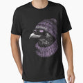 Midcentury Balt Imore Ravens Beanie T-Shirt - Unique Graphic for Adults - T-Shirt, Sweatshirt, Hoodie