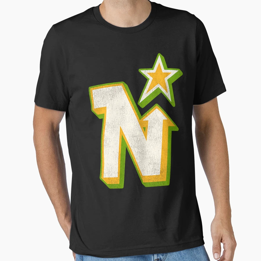 Defunct Minnesota North Stars Hockey T-Shirt - Casual Everyday Wear Unisex - T-Shirt, Sweatshirt, Hoodie