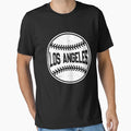Los Angeles City Baseball Lover T-Shirt - Fun Novelty Design for Adults - T-Shirt, Sweatshirt, Hoodie