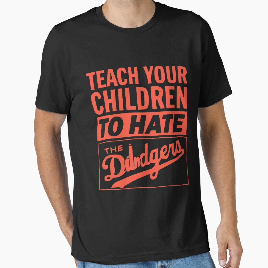 Teach Your Children To Hate Baseball T-Shirt - Custom Art Print Men Women - T-Shirt, Sweatshirt, Hoodie