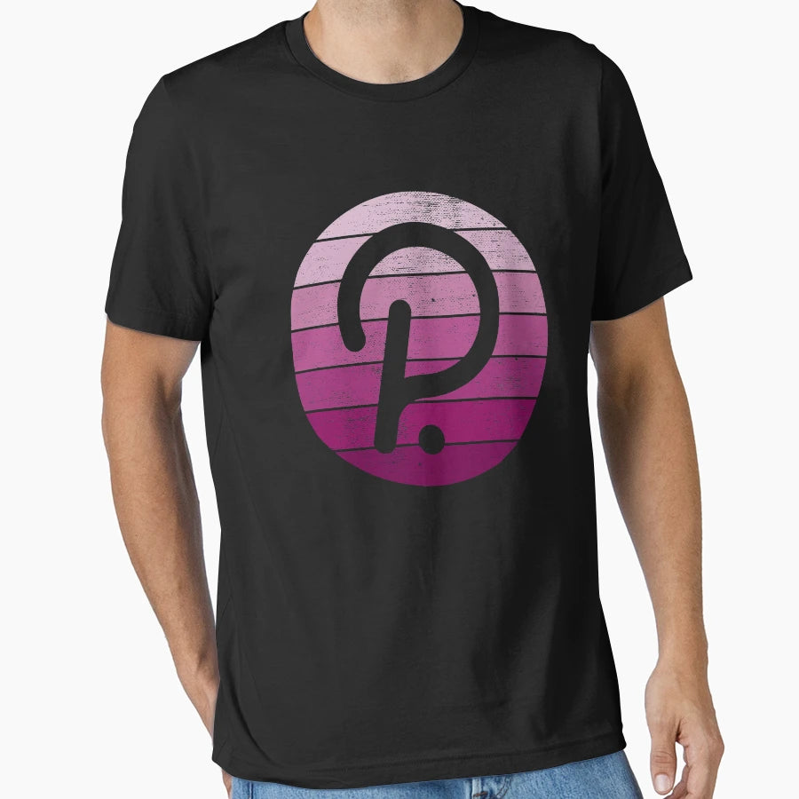Dot Polkadot Crypto Coin Cryptocurrency T-Shirt - Custom Art Print Unisex - T-Shirt, Sweatshirt, Hoodie