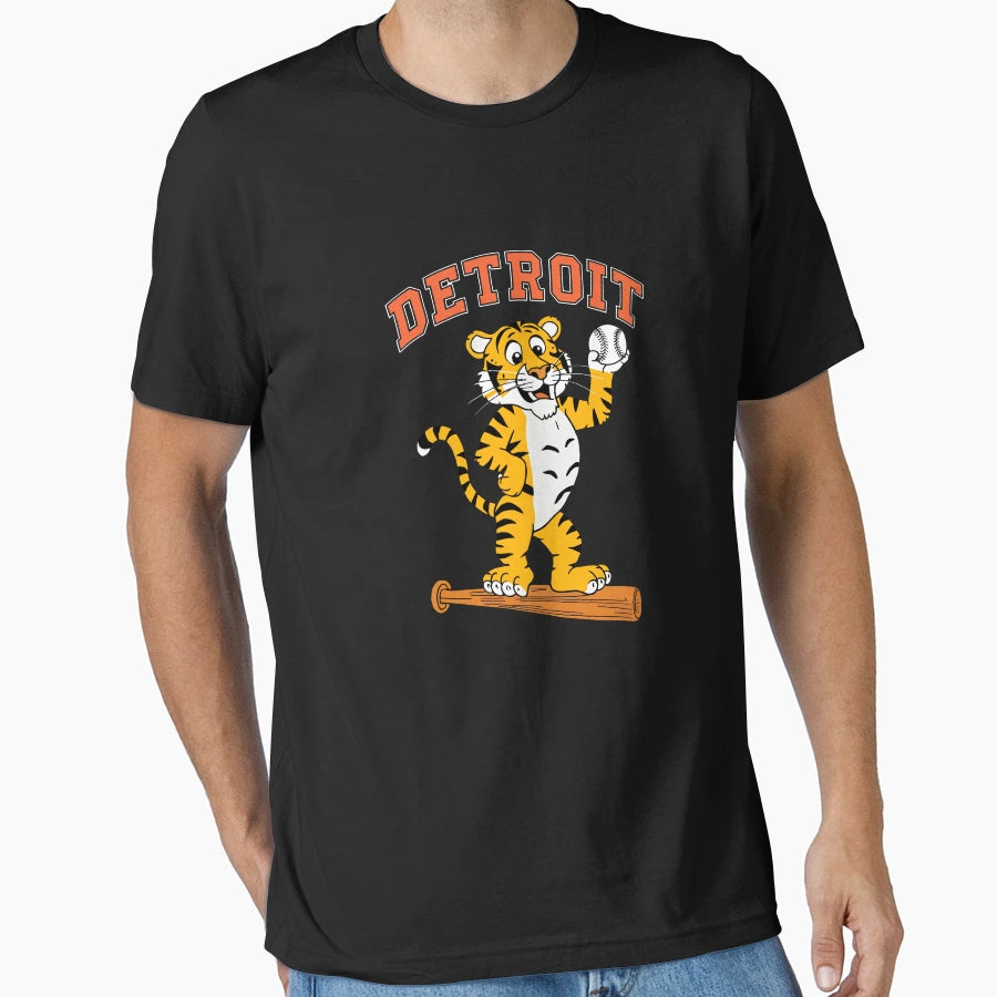 Detroit Lovers Animal Evergreen T-Shirt - Casual Everyday Wear Men Women - T-Shirt, Sweatshirt, Hoodie