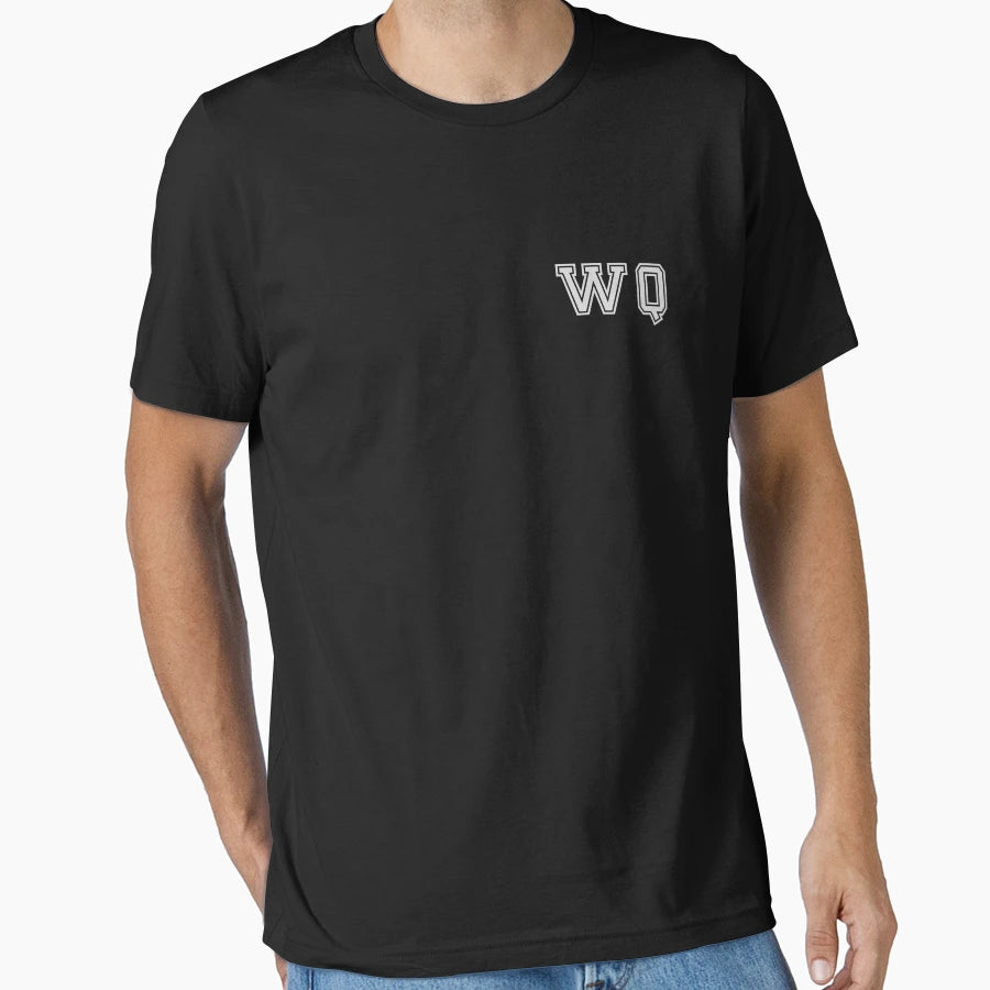 W Q Varsity Initials Varsity T-Shirt - Casual Everyday Wear Men Women - T-Shirt, Sweatshirt, Hoodie