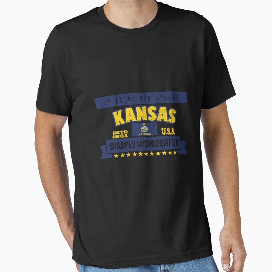 Kansas T-Shirt - Streetwear Style Men Women - T-Shirt, Sweatshirt, Hoodie