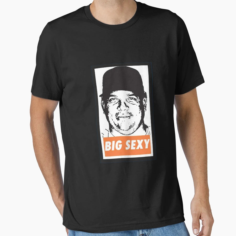 Big Sexy Bartolo Colon Baseball T-Shirt - Aesthetic Graphic for Adults - T-Shirt, Sweatshirt, Hoodie