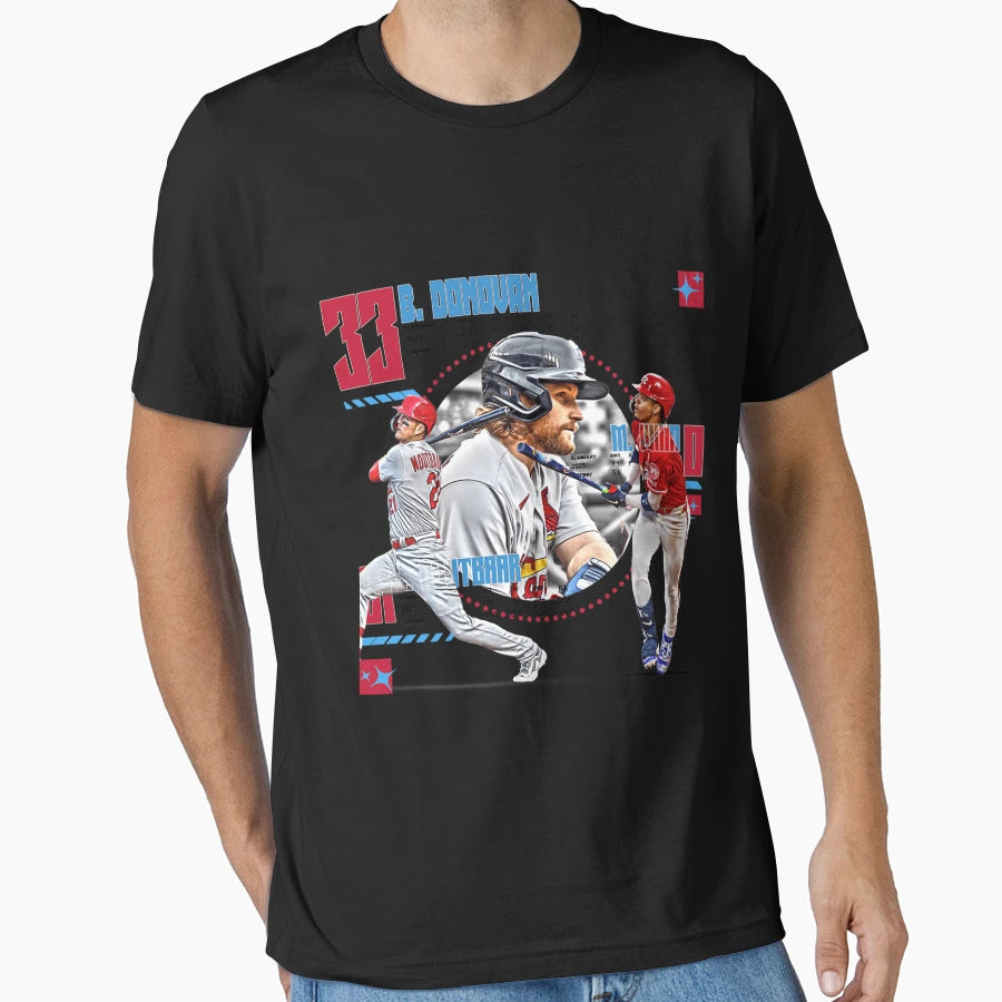 St Louis Baseball Squad 2 T-Shirt - Aesthetic Graphic Unisex - T-Shirt, Sweatshirt, Hoodie