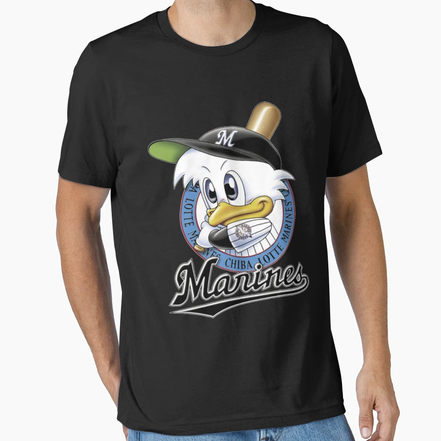 Chiba Lotte Marines T-Shirt - Novelty Apparel Unisex - T-Shirt, Sweatshirt, Hoodie