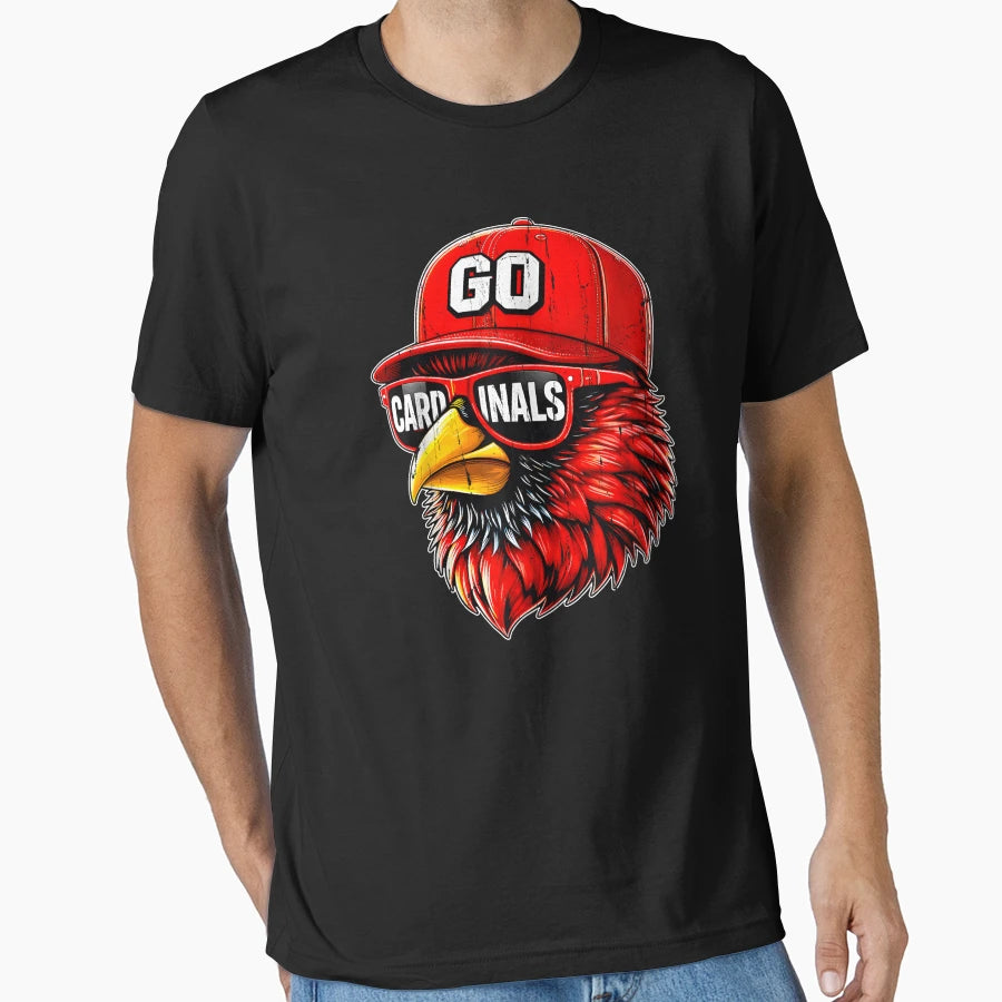 Go Cardinal T-Shirt - Graphic Print for Adults - T-Shirt, Sweatshirt, Hoodie