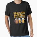 Milwaukee Baseball Beer Fan T-Shirt - Casual Everyday Wear for Adults - T-Shirt, Sweatshirt, Hoodie