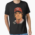 Pete Rose Baseball Art T-Shirt - Aesthetic Graphic Men Women - T-Shirt, Sweatshirt, Hoodie