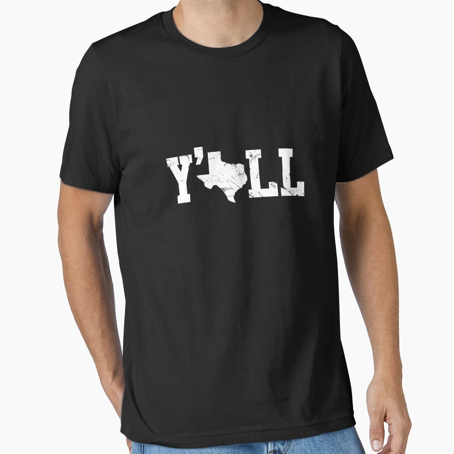 Texas Yall T-Shirt - Graphic Print Men Women - T-Shirt, Sweatshirt, Hoodie