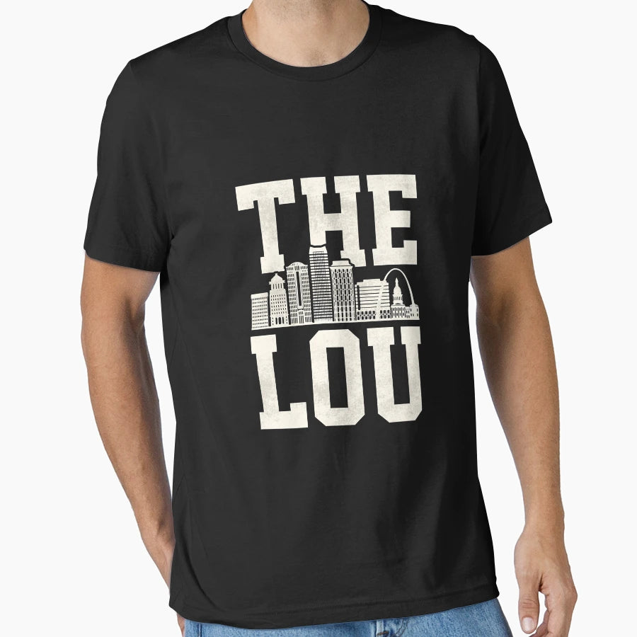 Lou Saint Louis Resident Pride Baseball Hoodie - Trendy Graphic Unisex - T-Shirt, Sweatshirt, Hoodie