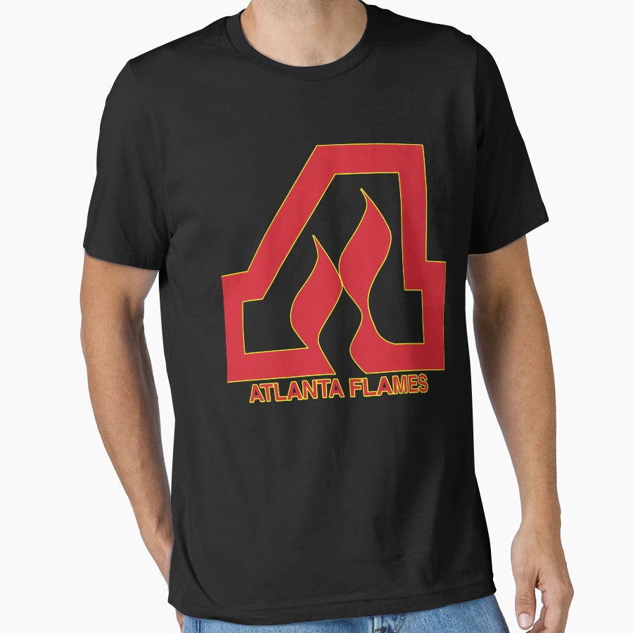 Atlanta Flames T-Shirt - Minimalist Print Men Women - T-Shirt, Sweatshirt, Hoodie