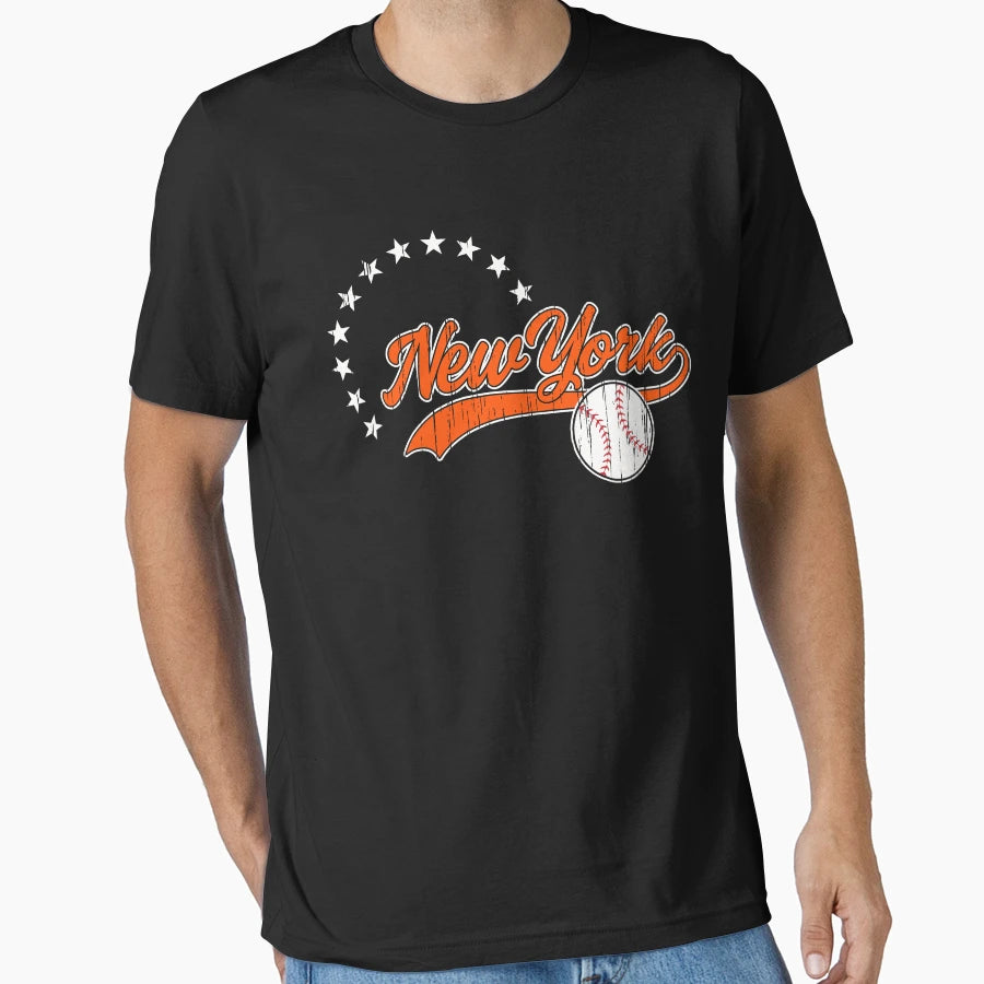 New York Baseball Lover Met T-Shirt - Aesthetic Graphic Men Women - T-Shirt, Sweatshirt, Hoodie