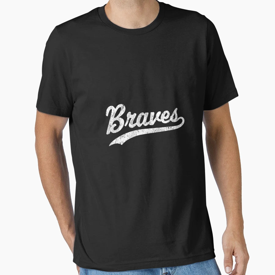 Braves Mascot Vintageports Name T-Shirt - Graphic Print for Adults - T-Shirt, Sweatshirt, Hoodie