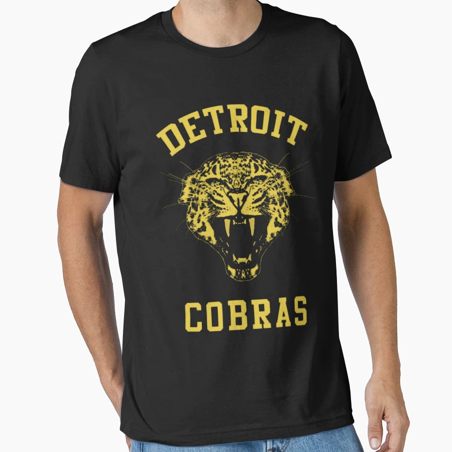 Detroit Cobras T-Shirt - Minimalist Print for Adults - T-Shirt, Sweatshirt, Hoodie