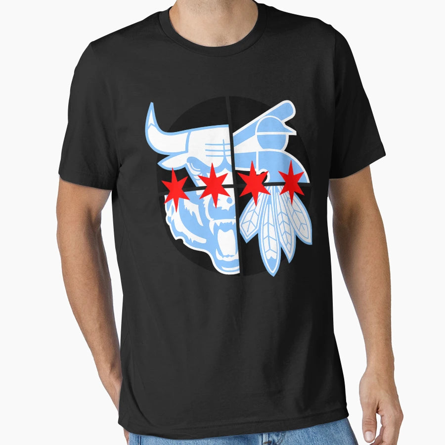 Chicago Southside Stars Sports T-Shirt - Unique Graphic for Adults - T-Shirt, Sweatshirt, Hoodie