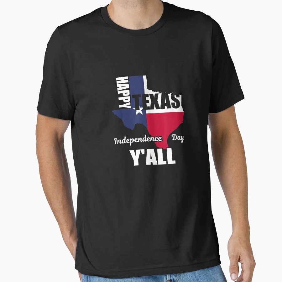 Happy Texas Independence Day Y39 All T-Shirt - Minimalist Print Men Women - T-Shirt, Sweatshirt, Hoodie