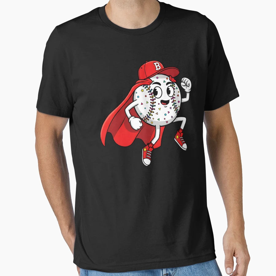 Baseball Drip Icecream Valentine T-Shirt - Streetwear Style for Adults - T-Shirt, Sweatshirt, Hoodie