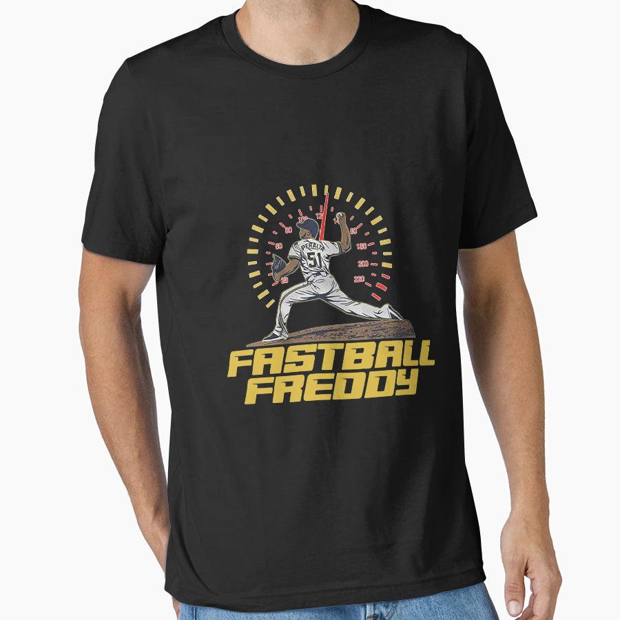 Fastball Freddy Milwaukee T-Shirt - Fun Novelty Design Men Women - T-Shirt, Sweatshirt, Hoodie
