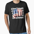 Cincinnati American Strong City Home T-Shirt - Streetwear Style Unisex - T-Shirt, Sweatshirt, Hoodie