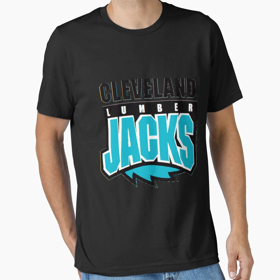 Cleveland Lumberjacks Hockey T-Shirt - Custom Art Print for Adults - T-Shirt, Sweatshirt, Hoodie