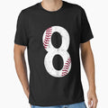 Happy Birthday 8Th 8 Year Old Baseball T-Shirt - Novelty Apparel Unisex - T-Shirt, Sweatshirt, Hoodie