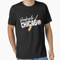 Wrigleyville Chicago Baseball American T-Shirt - Trendy Graphic for Adults - T-Shirt, Sweatshirt, Hoodie