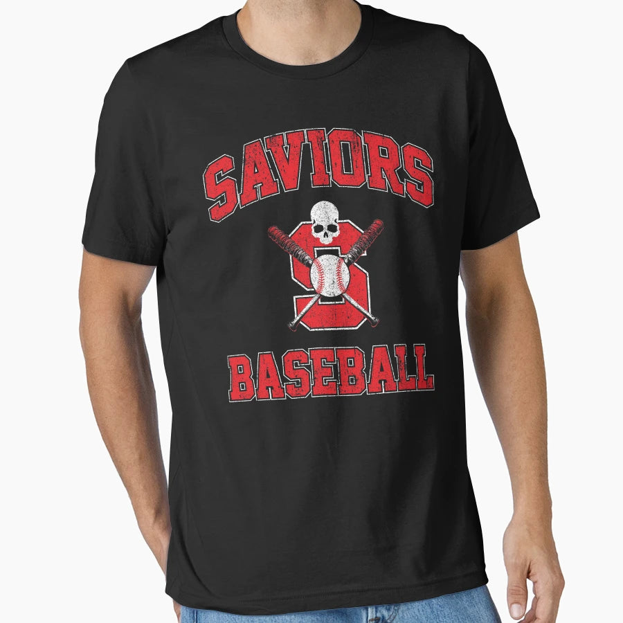 Saviors Baseball T-Shirt - Custom Art Print Men Women - T-Shirt, Sweatshirt, Hoodie