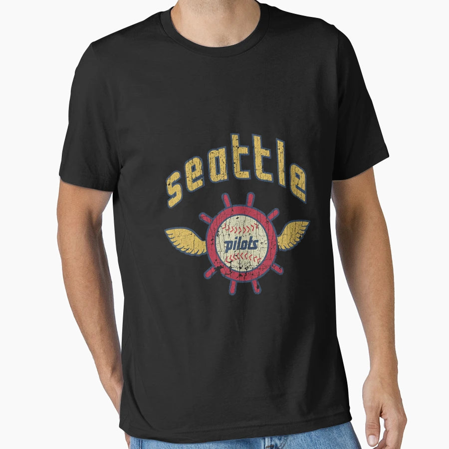 Seattle Pilots Baseball T-Shirt - Streetwear Style Men Women - T-Shirt, Sweatshirt, Hoodie