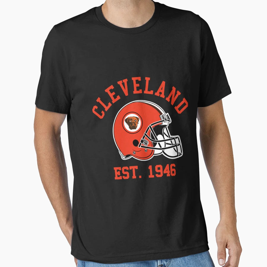 Cleveland Football T-Shirt - Graphic Print for Adults - T-Shirt, Sweatshirt, Hoodie