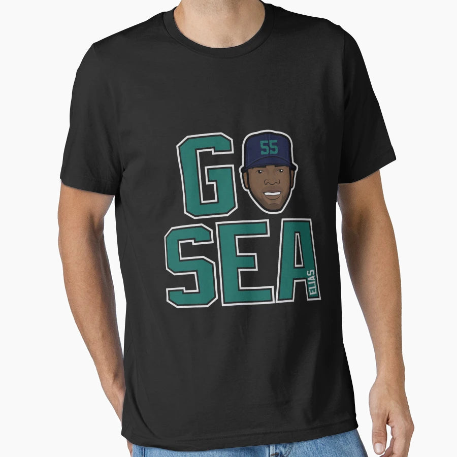 Roenis Elias Go Sea T-Shirt - Casual Everyday Wear Unisex - T-Shirt, Sweatshirt, Hoodie