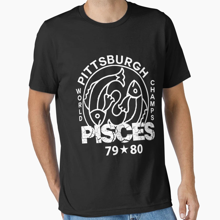 Pittsburgh Pisces Wold Champs T-Shirt - Custom Art Print Men Women - T-Shirt, Sweatshirt, Hoodie