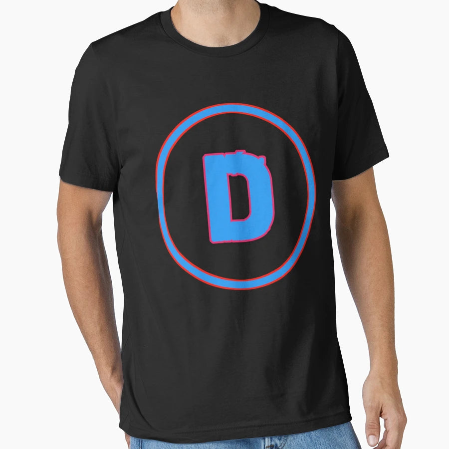 D Letter Text T-Shirt - Graphic Print Unisex - T-Shirt, Sweatshirt, Hoodie