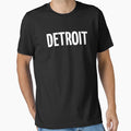 Detroit Michigan Raised Me T-Shirt - Casual Everyday Wear Men Women - T-Shirt, Sweatshirt, Hoodie