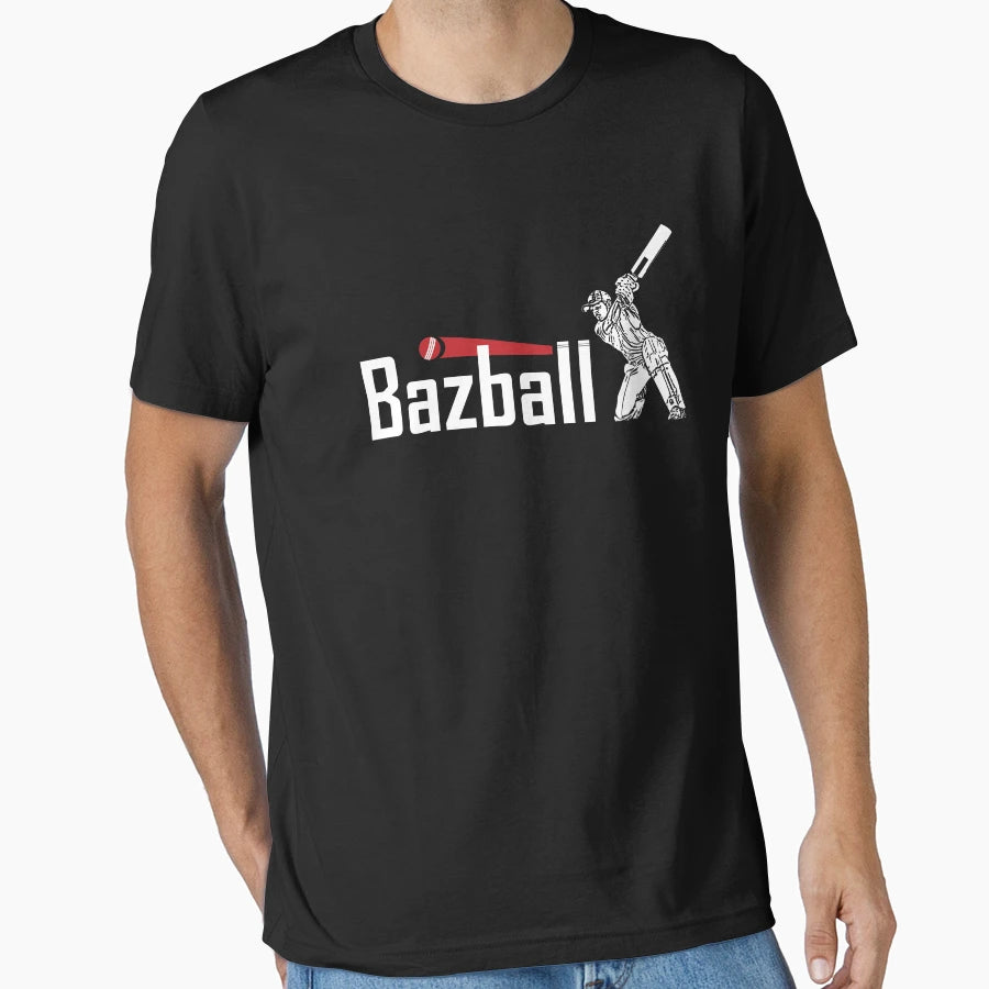 Bazball England Cricket T-Shirt - Custom Art Print for Adults - T-Shirt, Sweatshirt, Hoodie