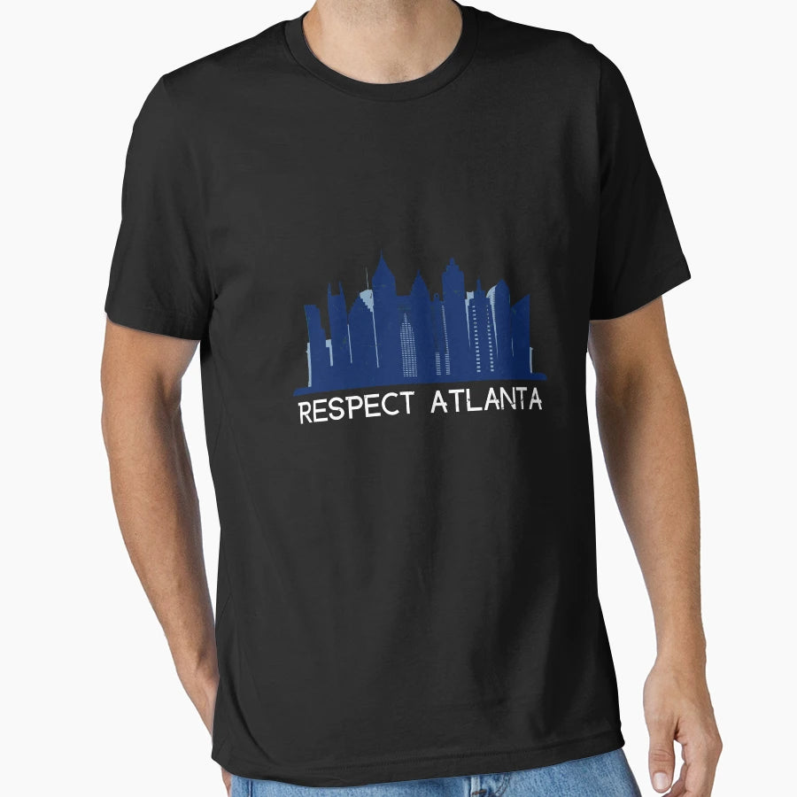 Respect Atlanta City T-Shirt - Trendy Graphic for Adults - T-Shirt, Sweatshirt, Hoodie