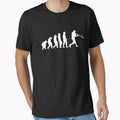 Evolution To Baseball Player T-Shirt - Aesthetic Graphic for Adults - T-Shirt, Sweatshirt, Hoodie