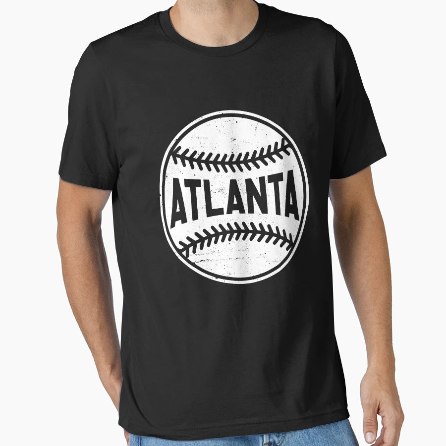 Atlanta City Baseball Lover Gameday T-Shirt - Streetwear Style for Adults - T-Shirt, Sweatshirt, Hoodie